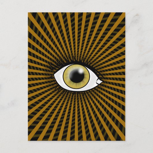 Hypnotische Hazel Eye Briefkaart (Voorkant)