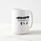 Hypnotische koffie-Mok Koffiemok (Voorkant rechts)