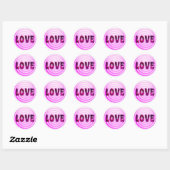Hypnotische liefde Stickers (Vel)