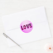 Hypnotische liefde Stickers (Envelop)