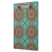 Hypnotische mandalaïsche bloem klembord (Links)