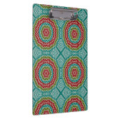 Hypnotische mandalaïsche bloem klembord (Rechts)