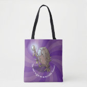 Hypnotische ongelooflijke korting Funny Armadillo Tote Bag (Voorkant)