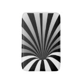 Hypnotische optische illusie Trippy Spiral Vortex Badmat (Voorkant Verticaal)