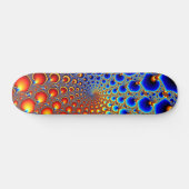 Hypnotische Portaal - Fractale Skateboard (Horizontaal)