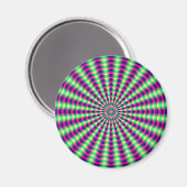 Hypnotische ringen en balken magneet (Voorkant / Achterkant)