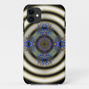 Hypnotische ringen met pod-leven patronen Case-Mate iPhone case