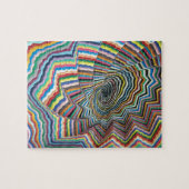 Hypnotische spiraal legpuzzel (Horizontaal)