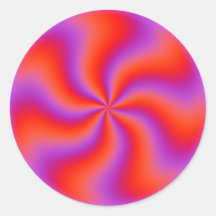 Hypnotische Spiraal Optische Illusie Grappig Neon