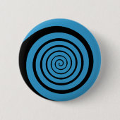 hypnotische spiraal ronde button 5,7 cm (Voorkant)