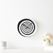 hypnotische spiraal ronde klok (Huis)