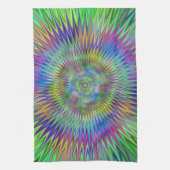 Hypnotische sterren theedoek (Verticaal)