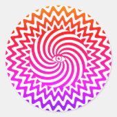 Hypnotische sticker oog (Voorkant)