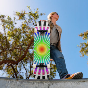 Hypnotische ventilator persoonlijk skateboard