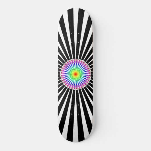 Hypnotische ventilator persoonlijk skateboard (Voorkant)
