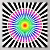 Hypnotische ventilator poster (Voorkant)