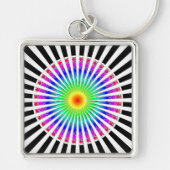 Hypnotische ventilator sleutelhanger (Voorkant)