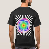 Hypnotische ventilator t-shirt (Achterkant)