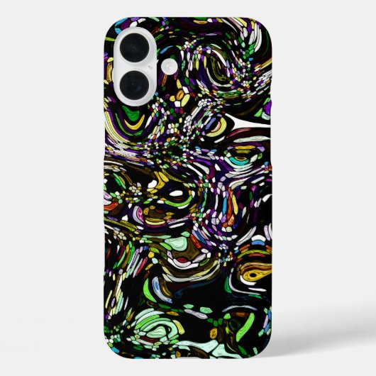 Hypnotische wervelenergie in het groen Case-Mate iPhone case (Achterkant)