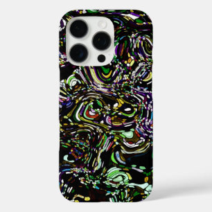 Hypnotische wervelenergie in het groen iPhone 16 pro hoesje