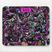 Hypnotische wervelenergie Paarse Muismat (Voorkant)