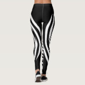 Hypnotiseer je collega-hardlopers Abstract Leggings (Achterkant)