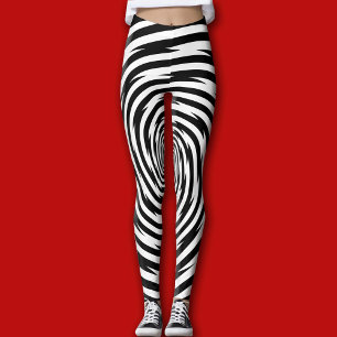Hypnotiseer je collega-hardlopers Abstract Leggings