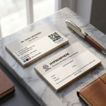 Hypnotiseur Kliniek Bedrijf | Minimalistische Afsp