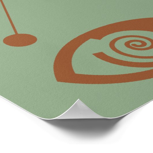 Hypnotisme Pop Art Poster (Hoek)