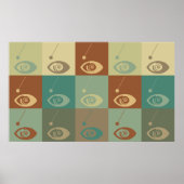 Hypnotisme Pop Art Poster (Voorkant)