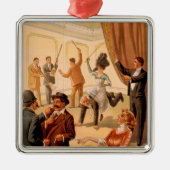 Hypnotist-controleruimte van het Volkstheater Metalen Ornament (Voorkant)