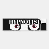 Hypnotist Eyes Bumpersticker (Voorkant)