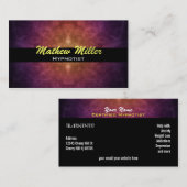 Hypnotist Visitekaartjes (Voorkant / Achterkant)