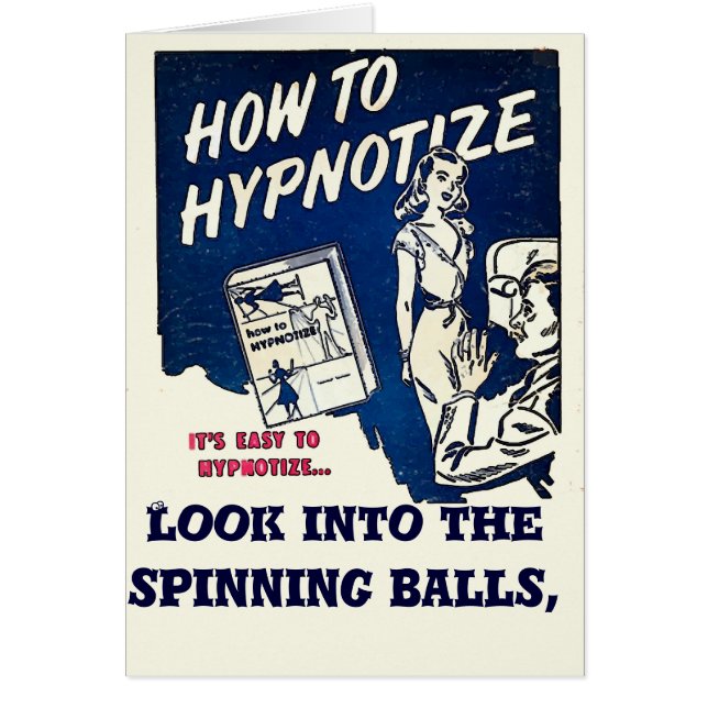 Hypnotize Comische Kaarten (Voorkant)