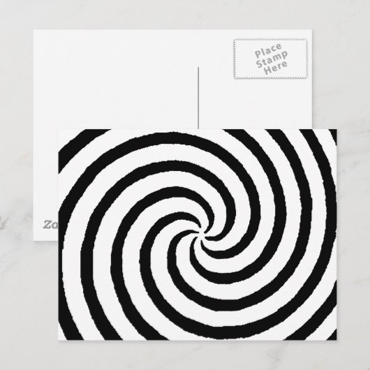 Hypnotize The MUSEUM Zazzle Gifts Briefkaart (Voorkant / Achterkant)