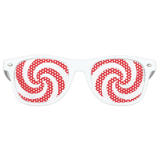 Hypnotizer Spiral Retro Zonnebril (Voorkant)