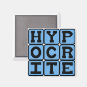 Hypocalciet, liar magneet (Voorkant / Achterkant)