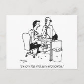 Hypochondriac Cartoon 3104 Briefkaart (Voorkant)