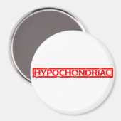 Hypochondriac Stamp Magneet (Voorkant / Achterkant)