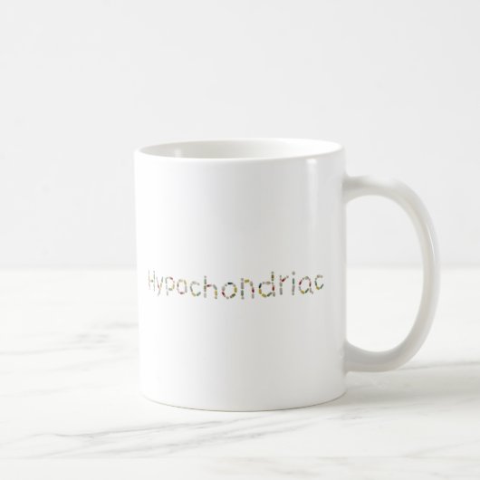 hypochondriak koffiemok (Rechts)