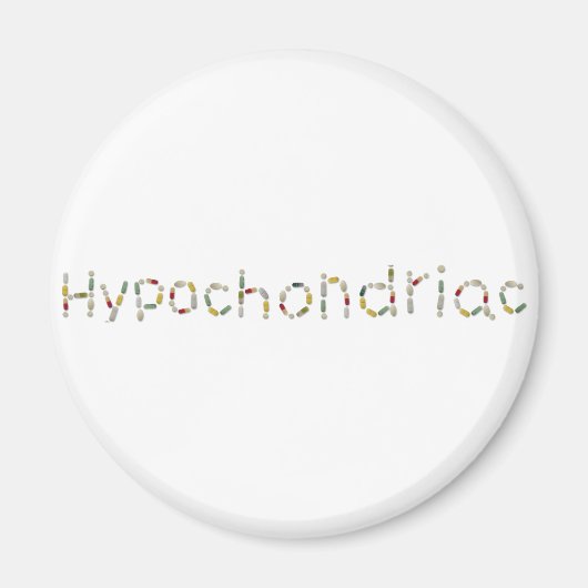 hypochondriak magneet (Voorkant)