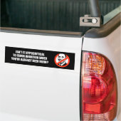 Hypocriet voorstander van abortus Bumperstick Bumpersticker (Op Truck)