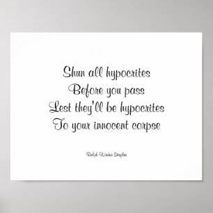 Hypocrieten Poster