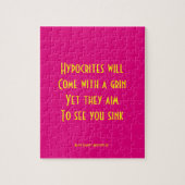 Hypocrites Legpuzzel (Verticaal)