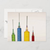 Hypodermale naalden briefkaart (Voorkant / Achterkant)