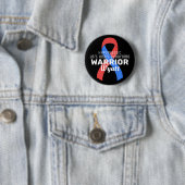 Hypoplastisch linkerhartsyndroom Warrior Black Ronde Button 5,7 Cm (In situ)