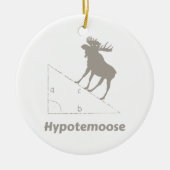 Hypotemoose Wiskunde Geek Keramisch Ornament (Voorkant)