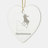 Hypotemoose Wiskunde Geek Keramisch Ornament (Links)