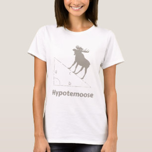 Hypotemoose Wiskunde Geek T-shirt