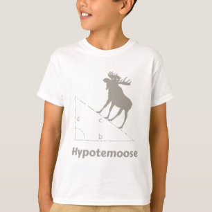 Hypotemoose Wiskunde Geek T-shirt